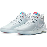 Nike Basketball Air Max Impact Basketball Boot/Shoe - Pure Platinum/White/Blue Fury