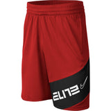 Nike Kids Elite Graphic Basketball Shorts - University Red/Black/White