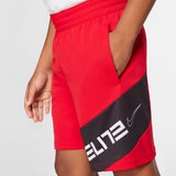 Nike Kids Elite Graphic Basketball Shorts - University Red/Black/White