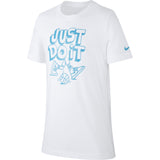 Nike Kids Basketball Is Life - Just Do It Tee - White