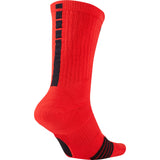 Nike Basketball Elite Cushioned Crew Socks - University Red/Black