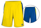 Luanvi Unisex Team Reversible Shorts - Yellow/Royal Blue