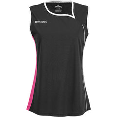 Spalding 4Her II Basketball Top - Black/Pink/White SP-3002411-04