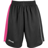 Spalding 4Her II Basketball Shorts - Black/Pink/White